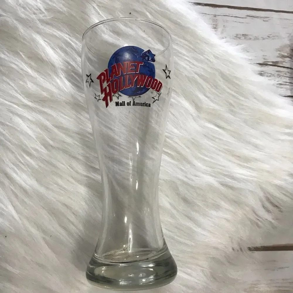 Planet Hollywood Mall of America‎ Pilsner Beer Glass Cup